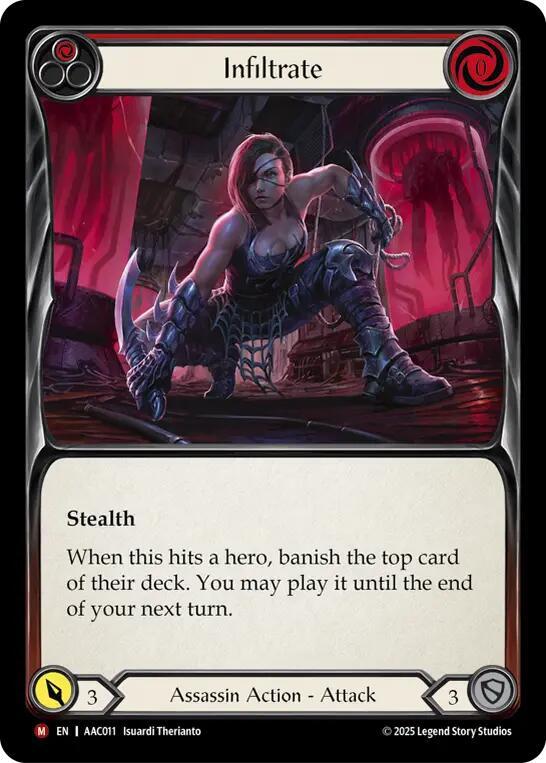 Infiltrate (AAC011) [Armory Deck: Arakni]