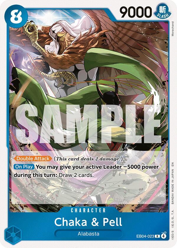 Chaka & Pell (EB04-023) [The Azure Sea's Seven]