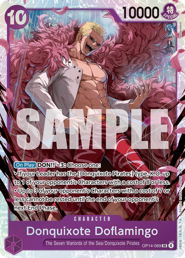 Donquixhote Doflamingo - OP14-069 [The Azure Sea's Seven]
