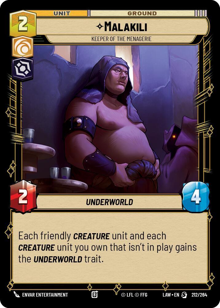 Malakili - Keeper of the Menagerie (212/264) [A Lawless Time]