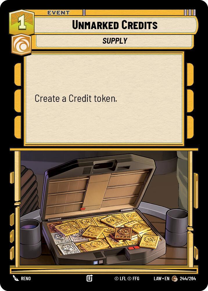 Unmarked Credits (244/264) [A Lawless Time]