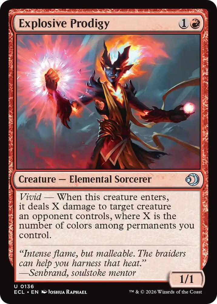 Explosive Prodigy (136) [Lorwyn Eclipsed]