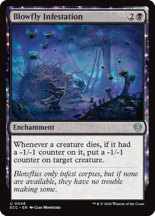 Blowfly Infestation (46) [Lorwyn Eclipsed Commander]