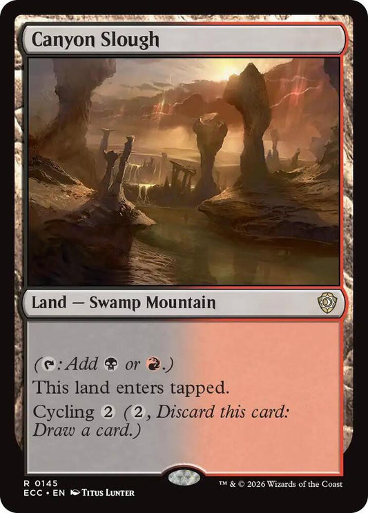 Canyon Slough (145) [Lorwyn Eclipsed Commander]