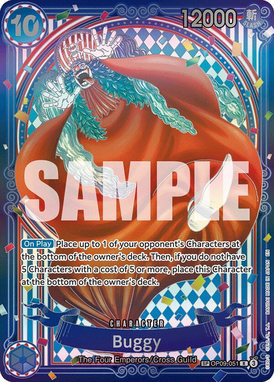 Buggy - OP09-051 (SP) [The Azure Sea's Seven]