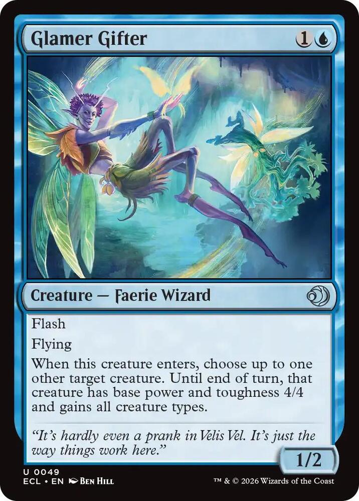 Glamer Gifter (49) [Lorwyn Eclipsed]