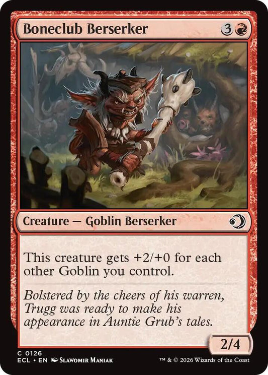 Boneclub Berserker (126) [Lorwyn Eclipsed]