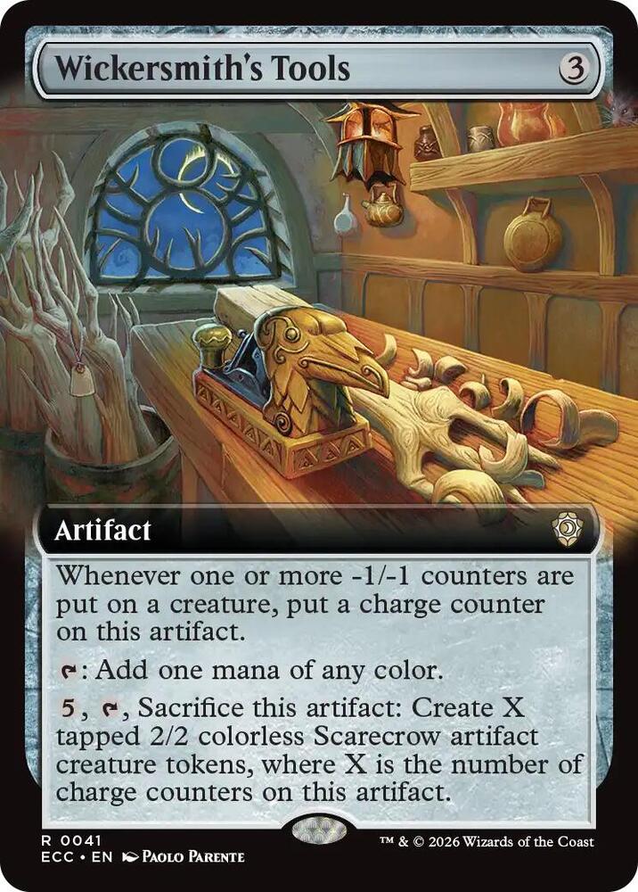 Wickersmith's Tools (Extended Art) (41) [Lorwyn Eclipsed Commander]
