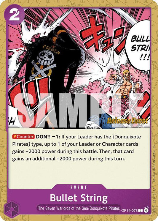 Bullet String (OP14-078) [The Azure Sea's Seven Release Event Cards]