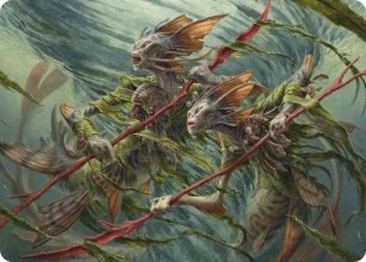 Champions of the Shoal Art Card (6) [Lorwyn Eclipsed Art Series]