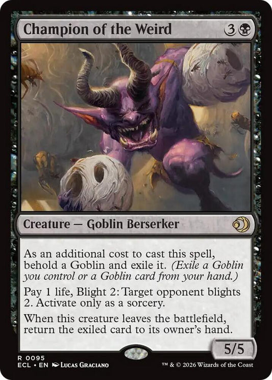 Champion of the Weird (95) [Lorwyn Eclipsed]