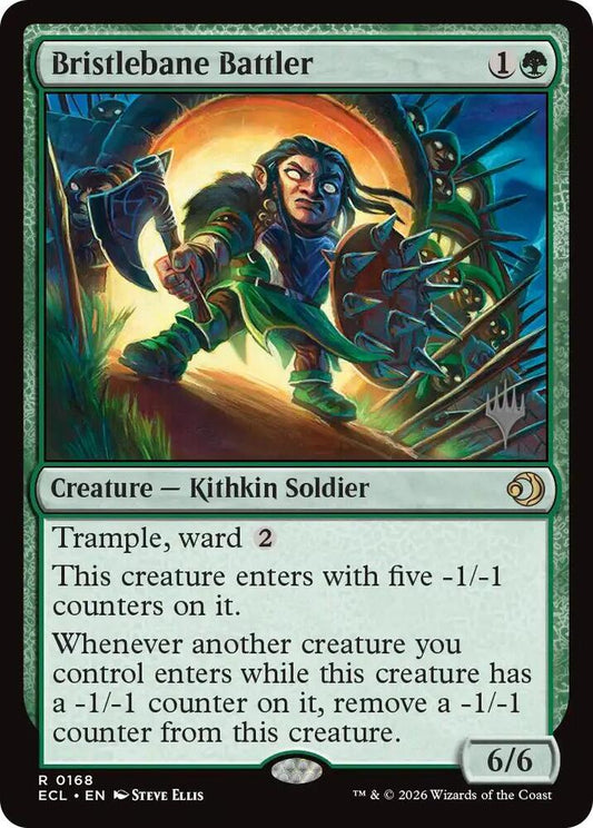 Bristlebane Battler (168) [Lorwyn Eclipsed Promos]