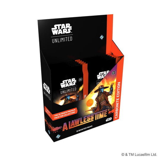 A Lawless Time Carbonite Edition Booster Display