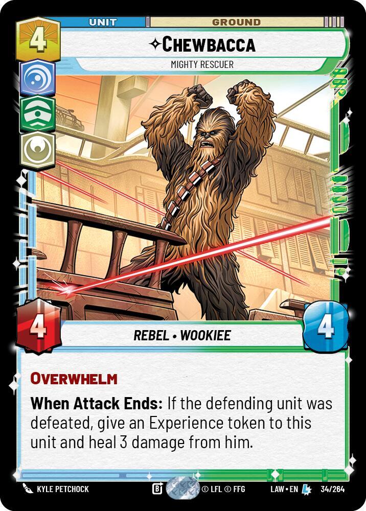 Chewbacca - Mighty Rescuer (34/264) [A Lawless Time]