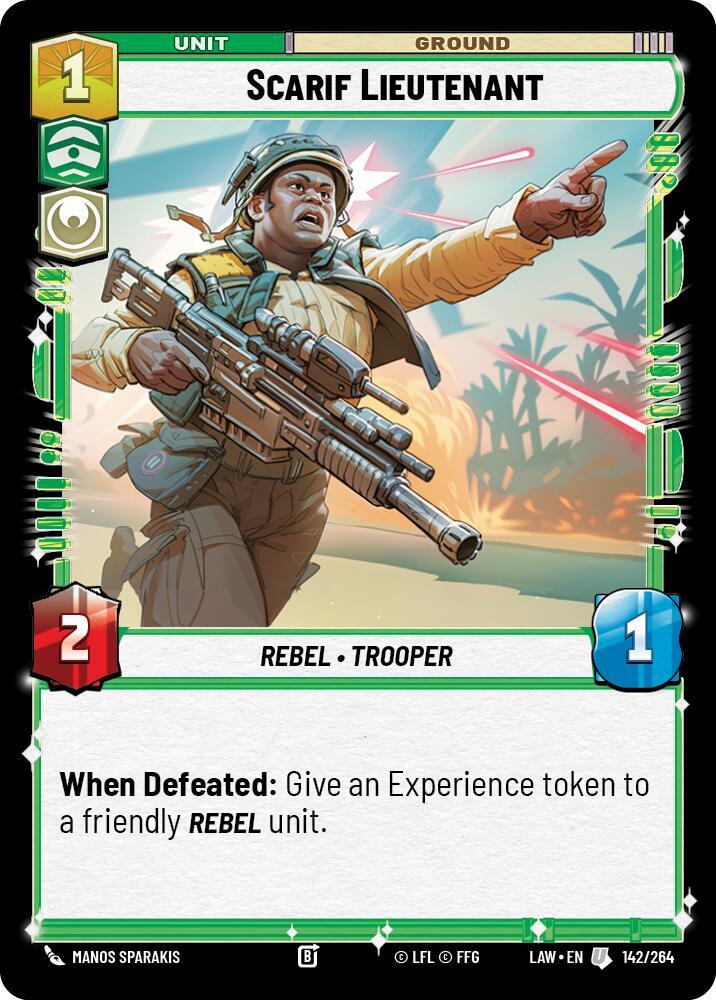Scarif Lieutenant (142/264) [A Lawless Time]
