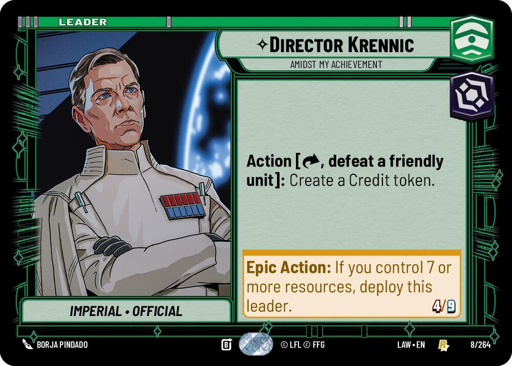 Director Krennic - Amidst My Achievement (8/264) [A Lawless Time]