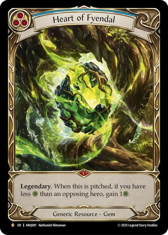 Heart of Fyendal (ANQ001) [Compendium of Rathe - Antiquity Pack]