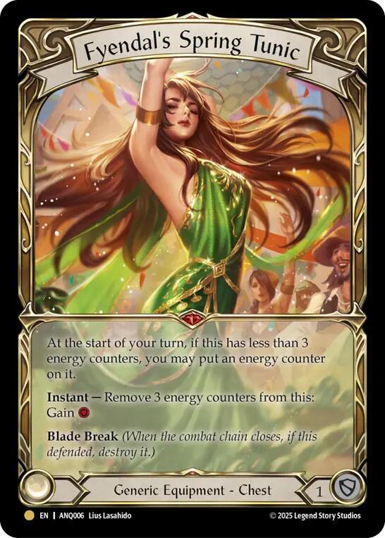 Fyendal's Spring Tunic (ANQ006) [Compendium of Rathe - Antiquity Pack]