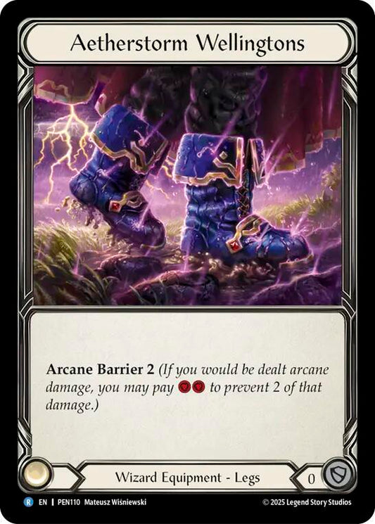 Aetherstorm Wellingtons (PEN110) [Compendium of Rathe]
