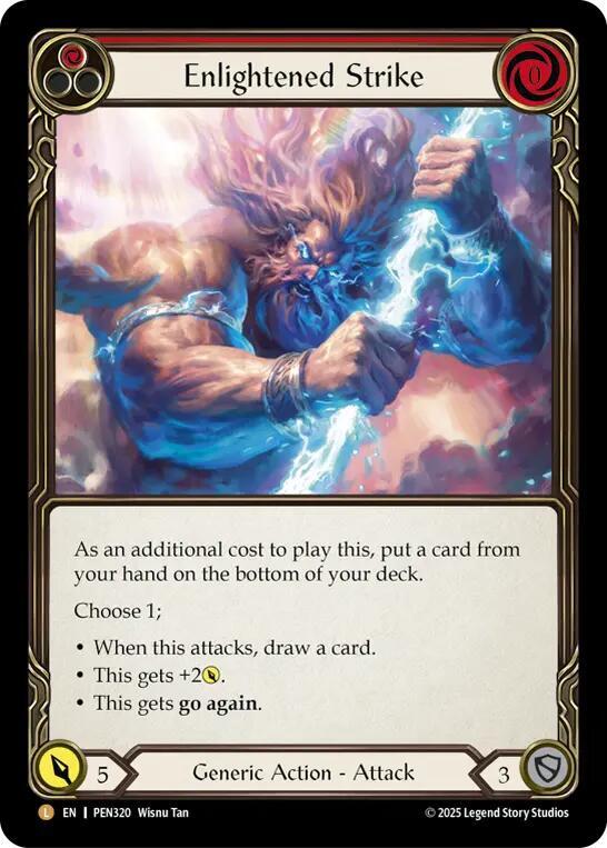 Enlightened Strike (PEN320) [Compendium of Rathe]