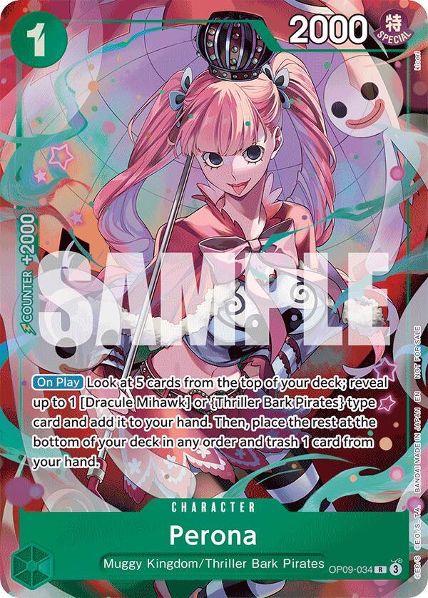 Perona - OP09-034 [Extra Booster: One Piece Heroines Edition]