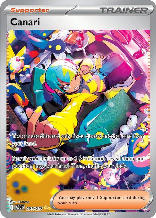 Canari - 291/217 [ME: Ascended Heroes]