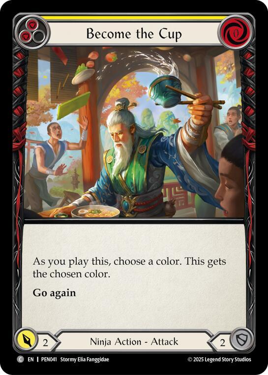 Become The Cup (Yellow) (PEN041) [Compendium of Rathe]
