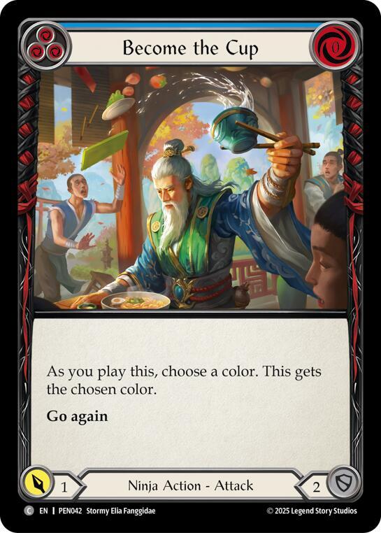 Become The Cup (Blue) (PEN042) [Compendium of Rathe]