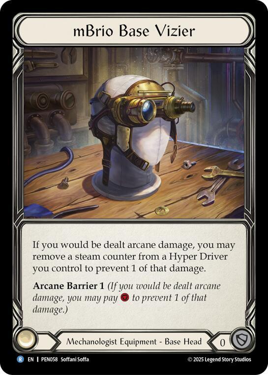 Mbrio Base Vizier (PEN058) [Compendium of Rathe]