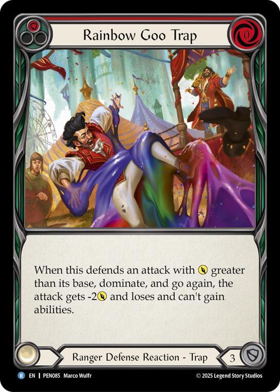 Rainbow Goo Trap (Red) (PEN085) [Compendium of Rathe]
