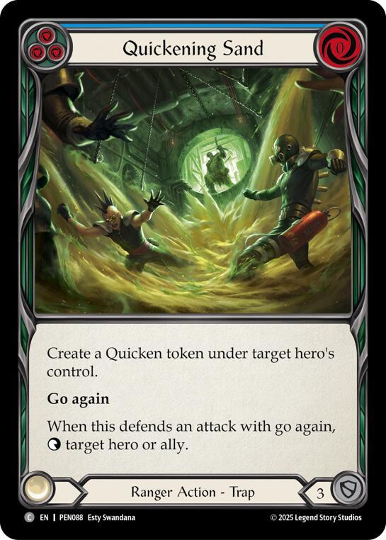 Quickening Sand (Blue) (PEN088) [Compendium of Rathe]