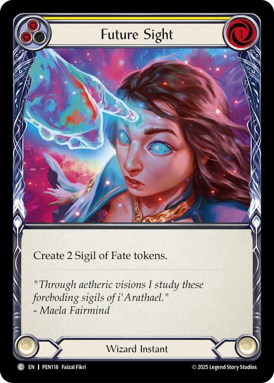 Future Sight (Yellow) (PEN118) [Compendium of Rathe]