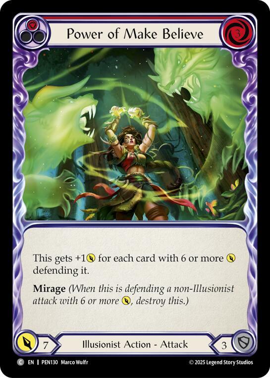 Power Of Make Believe (Red) (PEN130) [Compendium of Rathe]