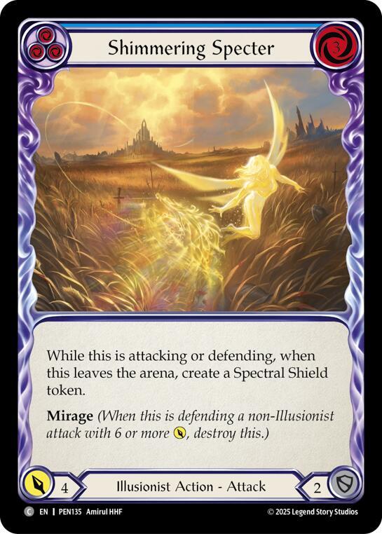 Shimmering Specter (Blue) (PEN135) [Compendium of Rathe]