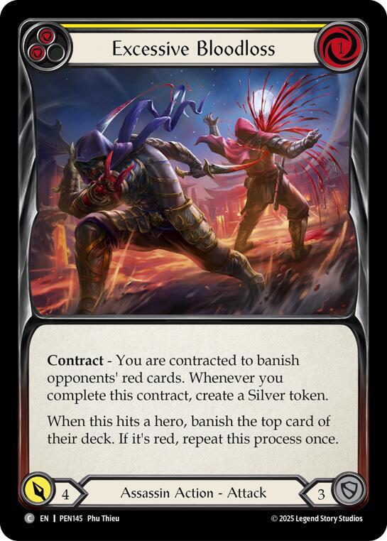 Excessive Bloodloss (Yellow) (PEN145) [Compendium of Rathe]