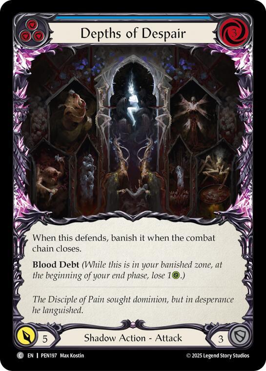 Depths Of Despair (Blue) (PEN197) [Compendium of Rathe]
