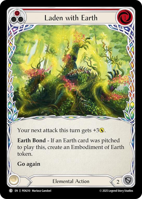Laden With Earth (Red) (PEN210) [Compendium of Rathe]