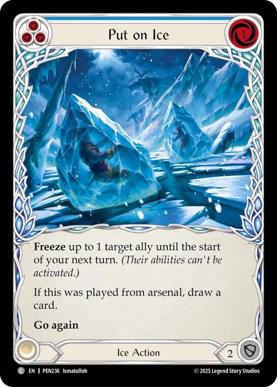 Put On Ice (Blue) (PEN236) [Compendium of Rathe]