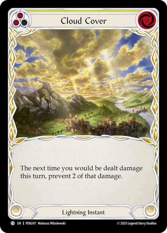 Cloud Cover (Yellow) (PEN247) [Compendium of Rathe]