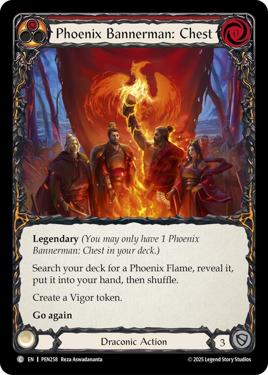 Phoenix Bannerman Chest (Red) (PEN258) [Compendium of Rathe]