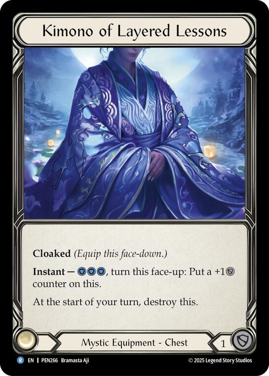 Kimono Of Layered Lessons (PEN266) [Compendium of Rathe]