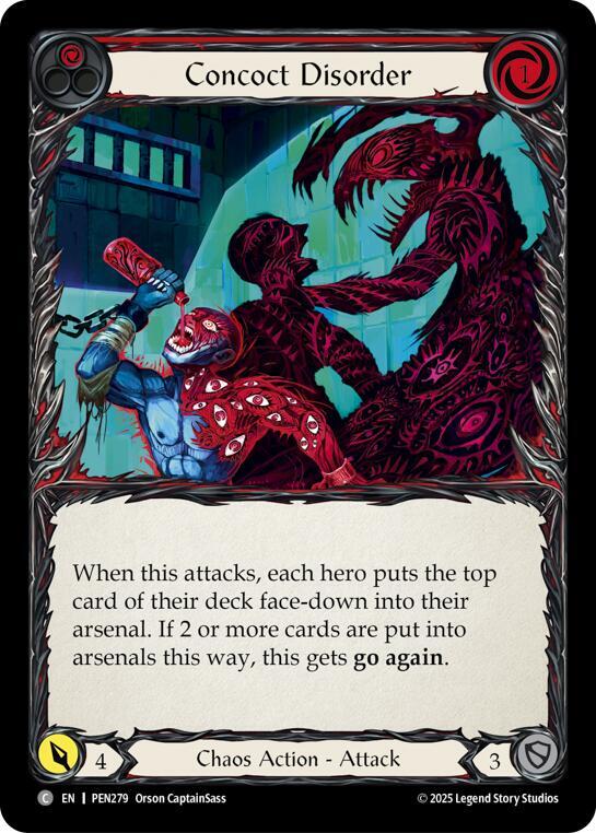 Concoct Disorder (Red) (PEN279) [Compendium of Rathe]