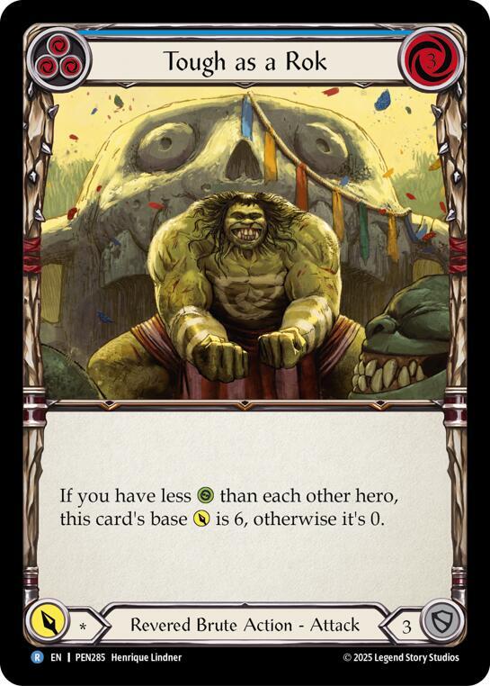 Tough As A Rok (Blue) (PEN285) [Compendium of Rathe]