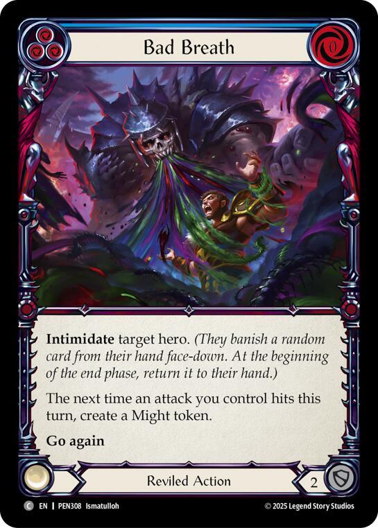 Bad Breath (Blue) (PEN308) [Compendium of Rathe]