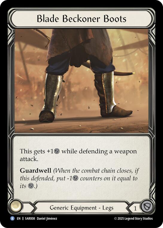 Blade Beckoner Boots (SAR008) [Silver Age Chapter 2]