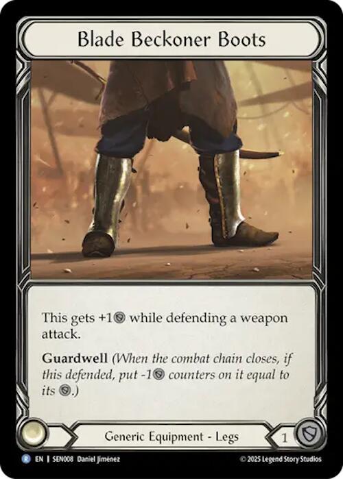 Blade Beckoner Boots (SEN008) [Silver Age Chapter 2]