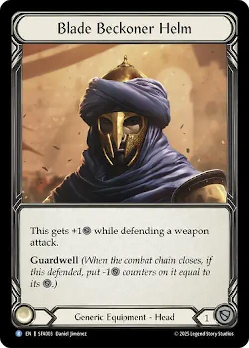 Blade Beckoner Helm (SFA003) [Silver Age Chapter 2]