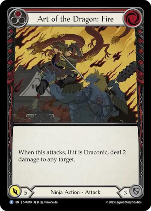 Art of the Dragon: Fire (SFA010) [Silver Age Chapter 2]