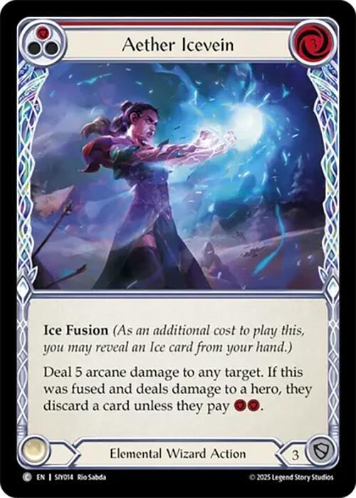 Aether Icevein (Red) (SIY014) [Silver Age Chapter 1]