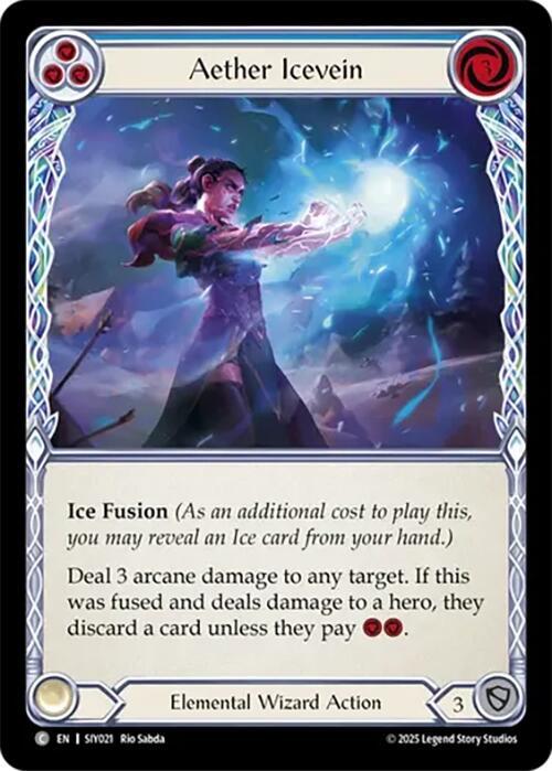 Aether Icevein (Blue) (SIY021) [Silver Age Chapter 1]
